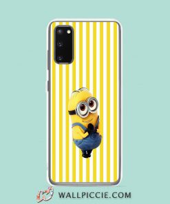 Cool Cute Minion Smile Face Samsung Galaxy S20 Case