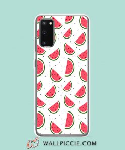 Cool Cute Seamless Watermelon Pattern Samsung Galaxy S20 Case