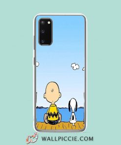 Cool Cute Snoopy And Charlie Samsung Galaxy S20 Case