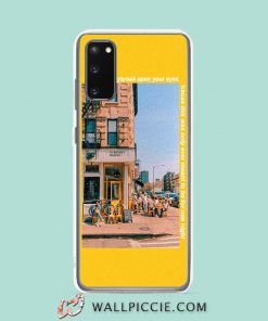 Cool Daybreak Yellow Aesthetic Samsung Galaxy S20 Case