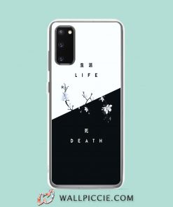 Cool Death Or Life Japanese Aesthetic Samsung Galaxy S20 Case