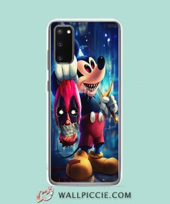 Cool Disney Evil Mickey X Deadpool Samsung Galaxy S20 Case