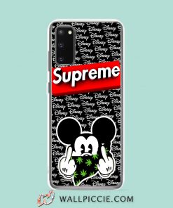 Cool Disney Mickey Supreme Samsung Galaxy S20 Case