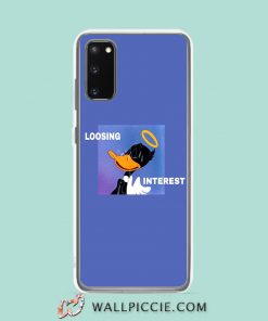 Cool Donald Duck Loosing Interest Aesthetic Samsung Galaxy S20 Case