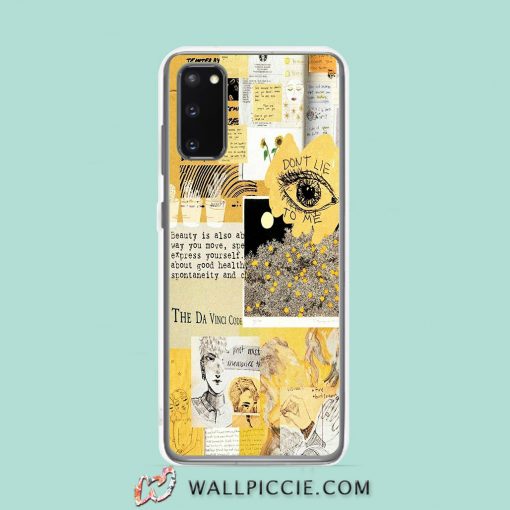 Cool Dont Lie To Me Aesthetic Samsung Galaxy S20 Case