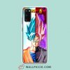 Cool Dragon Ball Goku Red Blue Anime Samsung Galaxy S20 Case