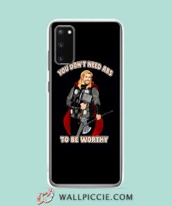 Cool Fat Thor You Dont Need Abs Samsung Galaxy S20 Case