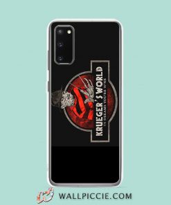 Cool Freddy Krueger World Halloween Samsung Galaxy S20 Case
