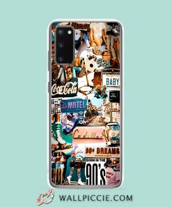 Cool Friends And All 90s Movie Collage Samsung Galaxy S20 Case