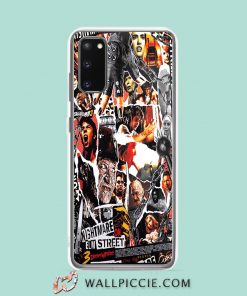 Cool Frreddy Krueger Vintage Poster Collage Samsung Galaxy S20 Case