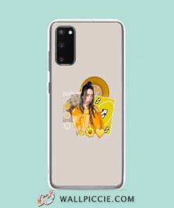 Cool Fruit And Flower With Billie Eilish Samsung Galaxy S20 Case