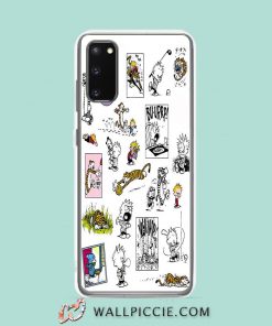 Cool Funny Calvin Hobbes Collage Samsung Galaxy S20 Case