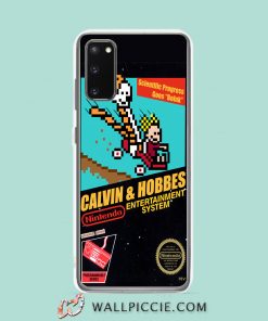 Cool Funny Calvin Hobbes Nintendo Samsung Galaxy S20 Case