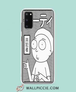 Cool Funny Morty Rick Japanese Samsung Galaxy S20 Case