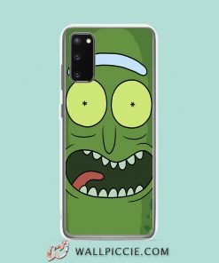 Cool Funny Pickle Rick Face Samsung Galaxy S20 Case
