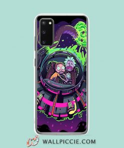Cool Funny Rick Morty Astronout Samsung Galaxy S20 Case