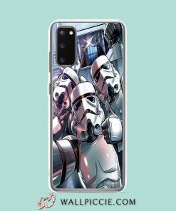 Cool Funny Star Wars Stormtrooper Selfie Samsung Galaxy S20 Case