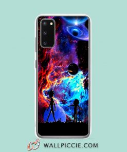 Cool Galaxy Rick Morty Space Samsung Galaxy S20 Case