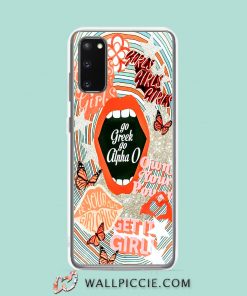 Cool Girls Support Girls Collage Samsung Galaxy S20 Case