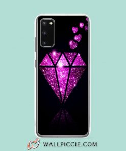 Cool Girly Black Diamond Samsung Galaxy S20 Case