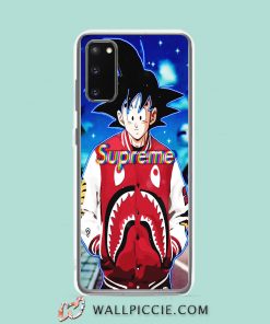 Cool Goku Bape X Supreme Anime Samsung Galaxy S20 Case