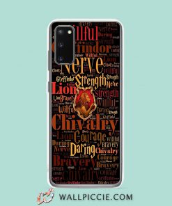 Cool Gryffindor Harry Potter Samsung Galaxy S20 Case