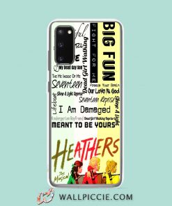 Cool Heathers The Musical Classic Movie Samsung Galaxy S20 Case