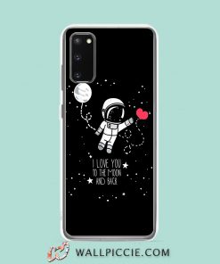 Cool I Love You To The Moon And Back Samsung Galaxy S20 Case
