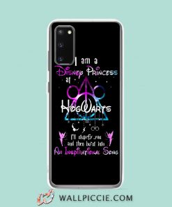 Cool Im A Disney Princess At Hogwarts Samsung Galaxy S20 Case