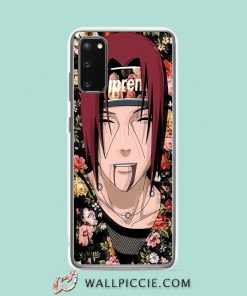 Cool Itachi Naruto Anime Floral Supreme Samsung Galaxy S20 Case