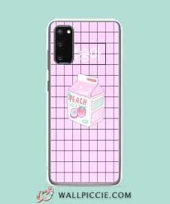 Cool Japanese Peach Milk Samsung Galaxy S20 Case