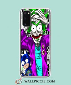 Cool Joker Rick Morty Samsung Galaxy S20 Case