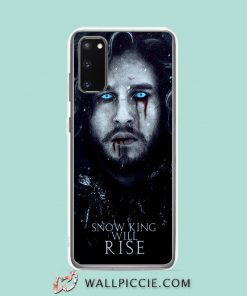 Cool Jon Snow King Will Rise Samsung Galaxy S20 Case