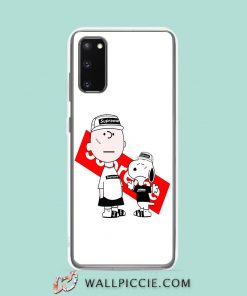 Cool Kawaii Snoopy And Charlie Brown Samsung Galaxy S20 Case