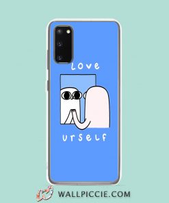 Cool Ketnipz Love Yourself Quote Samsung Galaxy S20 Case