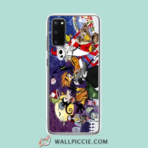 Cool Kingdom Hearts Christmas Party Samsung Galaxy S20 Case
