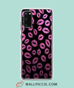 Cool Kiss Pink Pattern Samsung Galaxy S20 Case