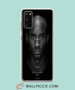 Cool Kobe Bryant Last Quote Samsung Galaxy S20 Case
