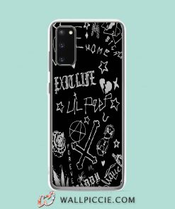 Cool Lil Peep Exit Life Tattoo Samsung Galaxy S20 Case