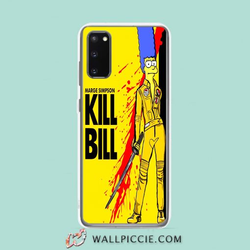 Cool Marge Simpson Kill Bill Parody Samsung Galaxy S20 Case