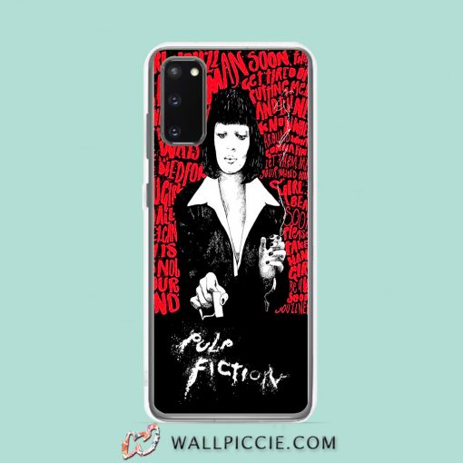 Cool Mia Wallace Pulp Fiction Classic Movie Samsung Galaxy S20 Case
