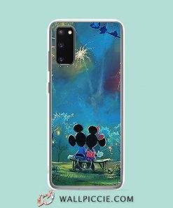 Cool Mickey Minnie Mouse Fireworks Samsung Galaxy S20 Case