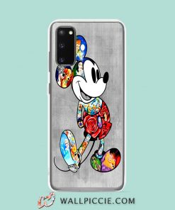 Cool Mickey Mouse And Disney Princess Samsung Galaxy S20 Case