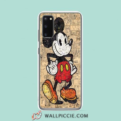 Cool Mickey Mouse Disney Comic Collage Samsung Galaxy S20 Case