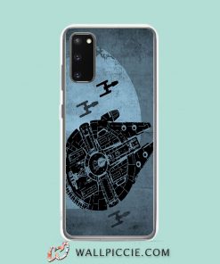 Cool Millennium Falcon Star Wars Samsung Galaxy S20 Case