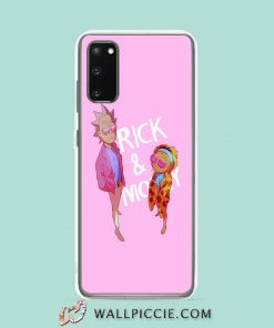 Cool Morty Smith Rick Pink Sanchez Samsung Galaxy S20 Case