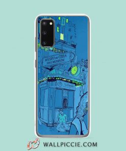 Cool Museum Art Illustration Blue Street Samsung Galaxy S20 Case
