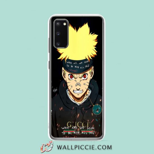 Cool Naruto Hypebeast Style Anime Samsung Galaxy S20 Case