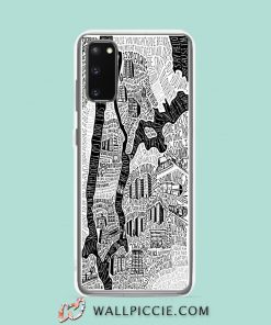 Cool New York Hip Hop Map Samsung Galaxy S20 Case