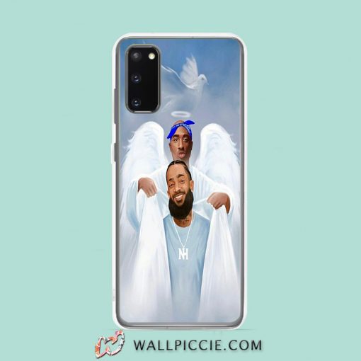 Cool Nipsey Hussle Tupac Be Angel Samsung Galaxy S20 Case